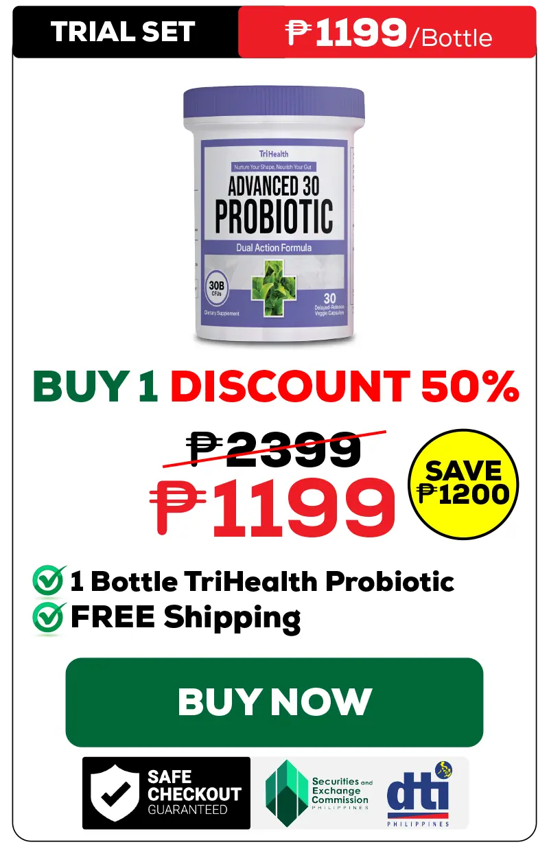 Paquete de un frasco TriHealth