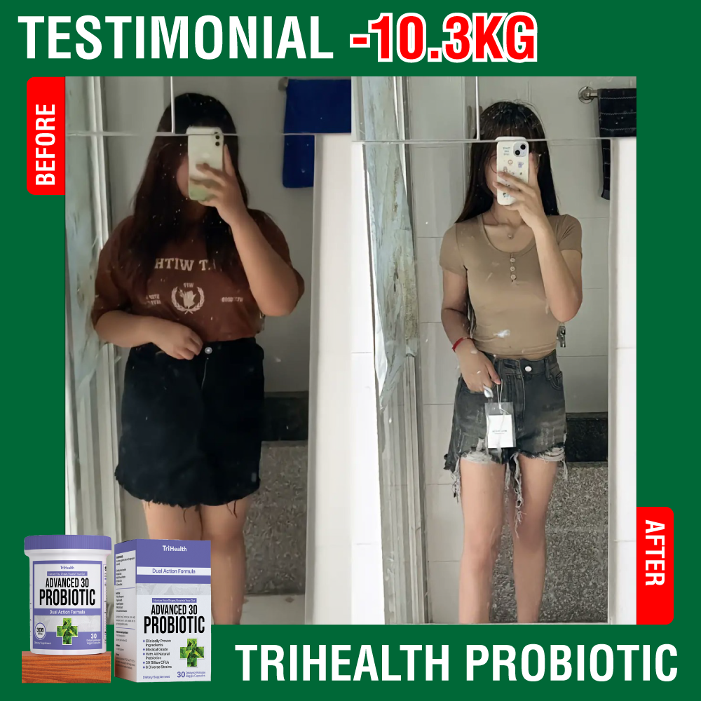 Testimonio comercial que afirma una pérdida de 10,3 kilogramos