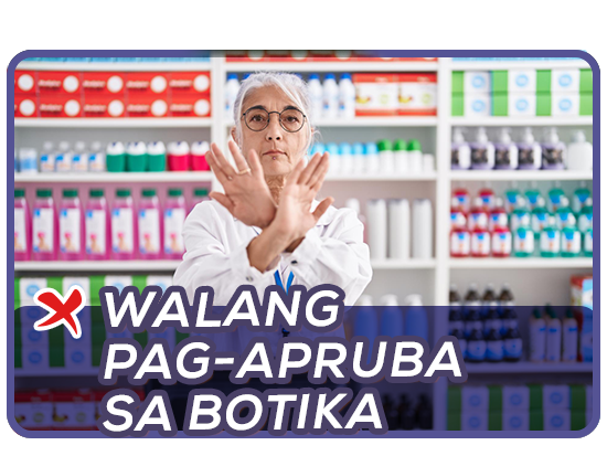 Alerta comercial sobre aprobación farmacéutica